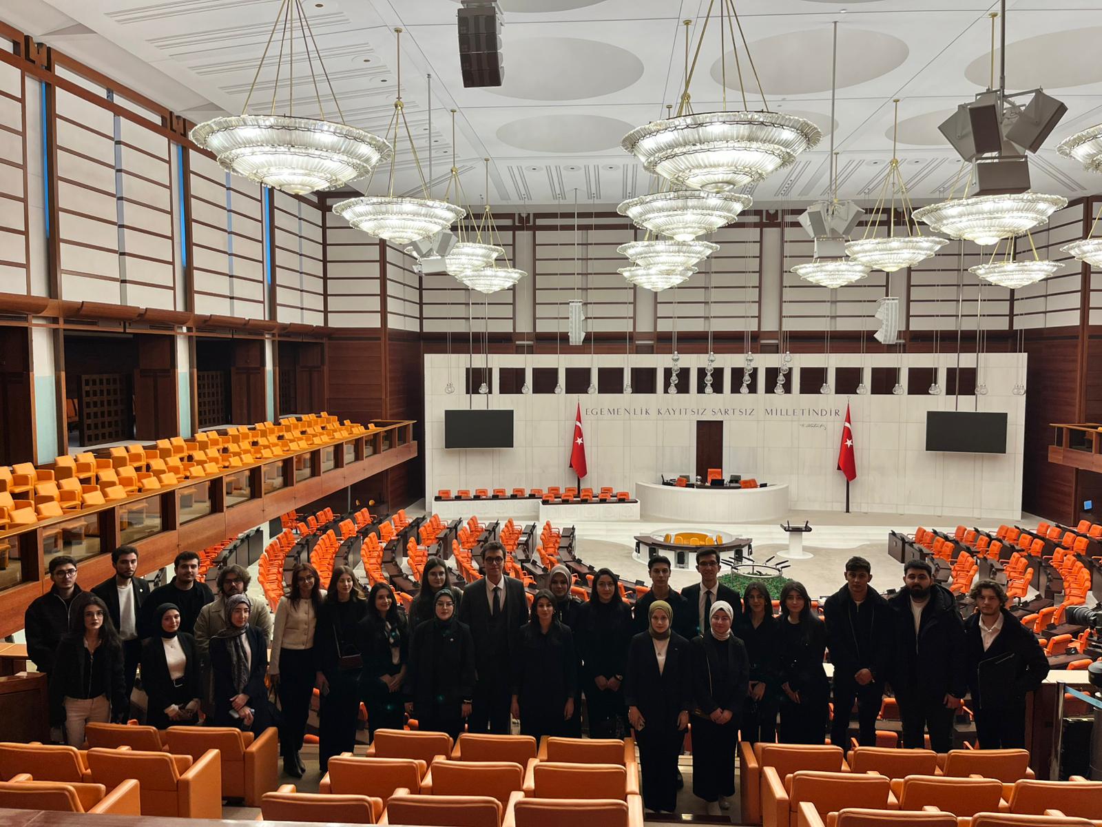 Siyaset Bilimi ve Kamu Yönetimi Topluluğu’ndan Türkiye Büyük Millet Meclisi Ziyareti (İİBF)