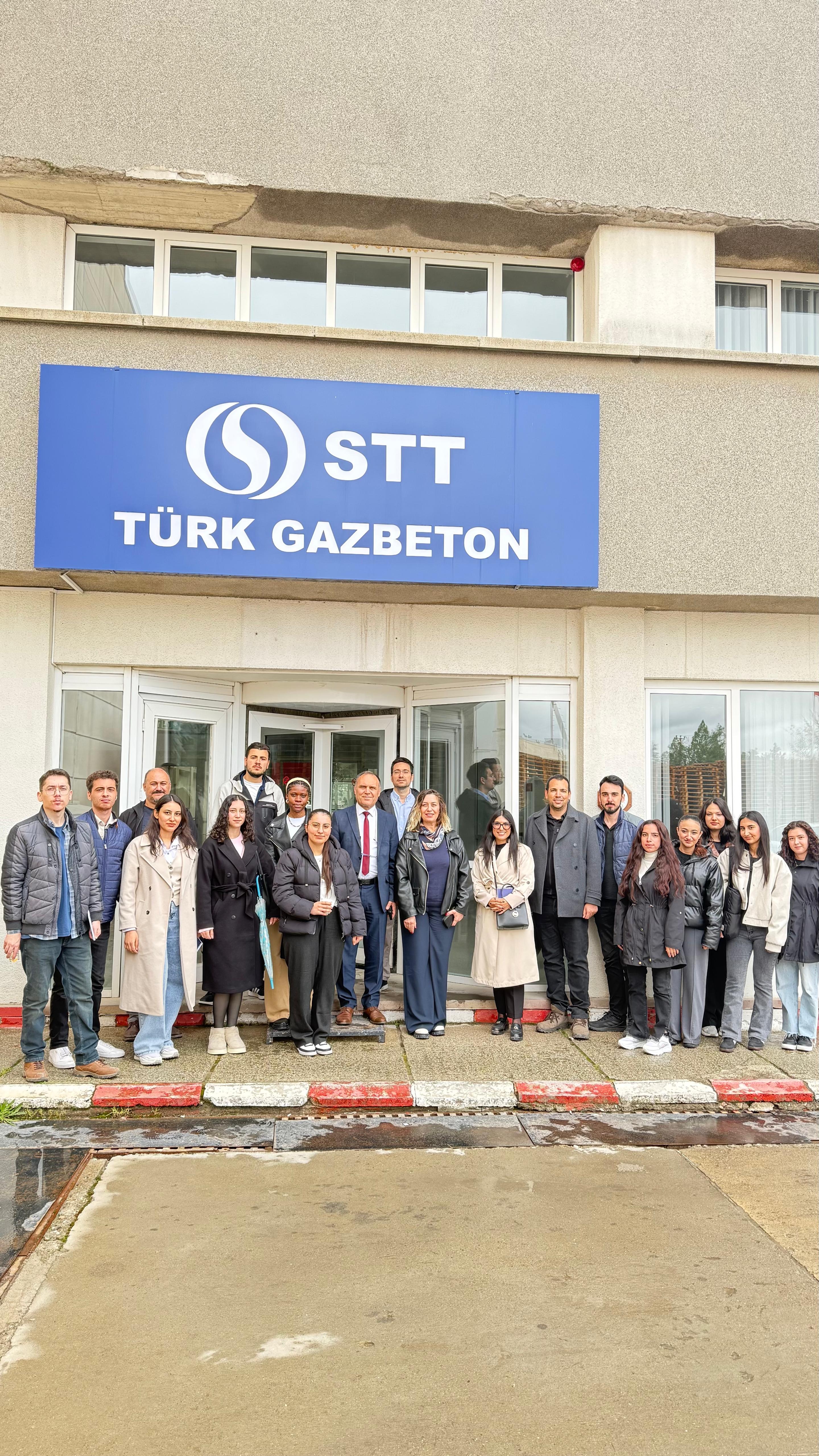 İş Yeri/Kurum Ziyaretleri Kapsamında Gazbeton Fabrikasına Teknik Gezi Düzenlendi (İİBF)