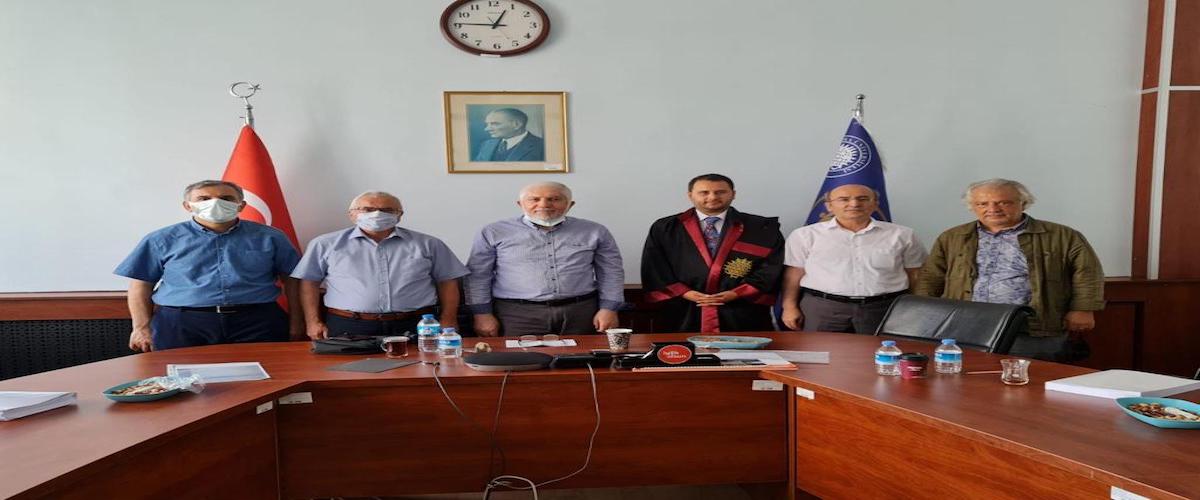 Dr. Mustafa Murat BATMAN Doktora Tezini Başarıyla Sundu