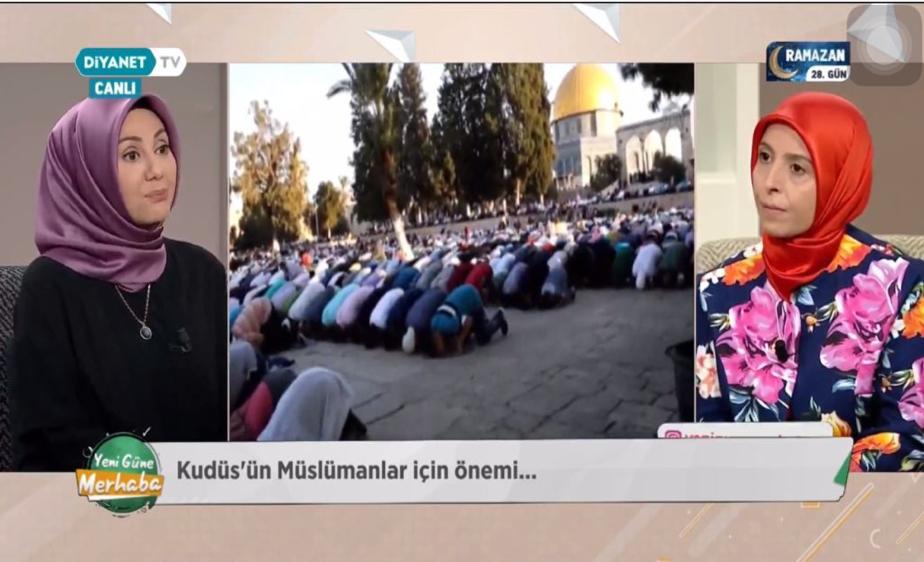 Doç. Dr. Güldane GÜNDÜZÖZ hocamız DİYANET TV’de yayınlanan Yeni Güne Merhaba Programına Konuk Oldu.