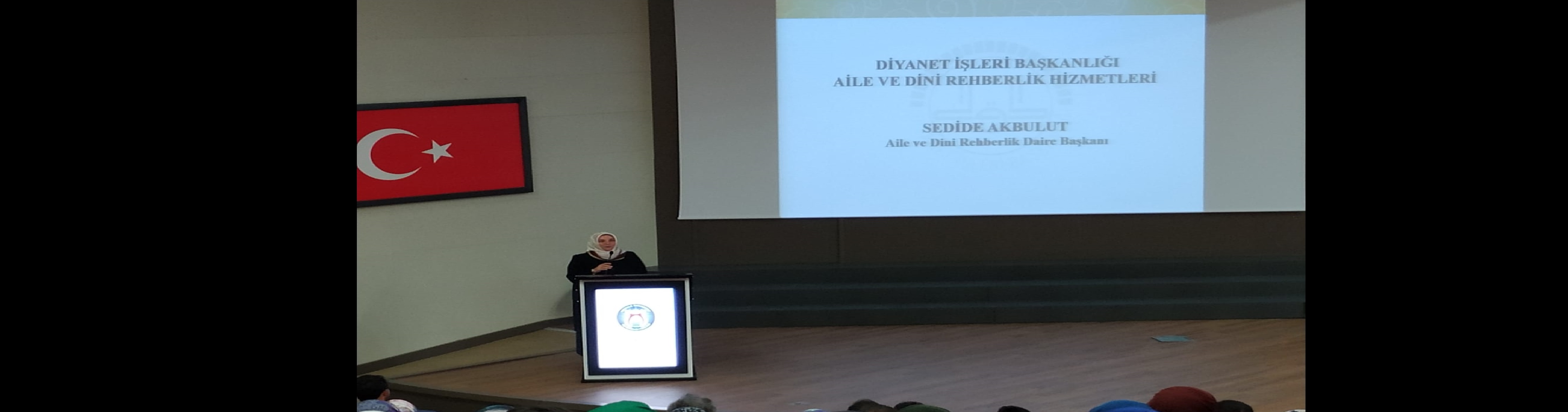 Diyanet İşleri Başkanlığı Aile ve Dini Rehberlik Daire Başkanı Fakültemizde Seminer Verdi