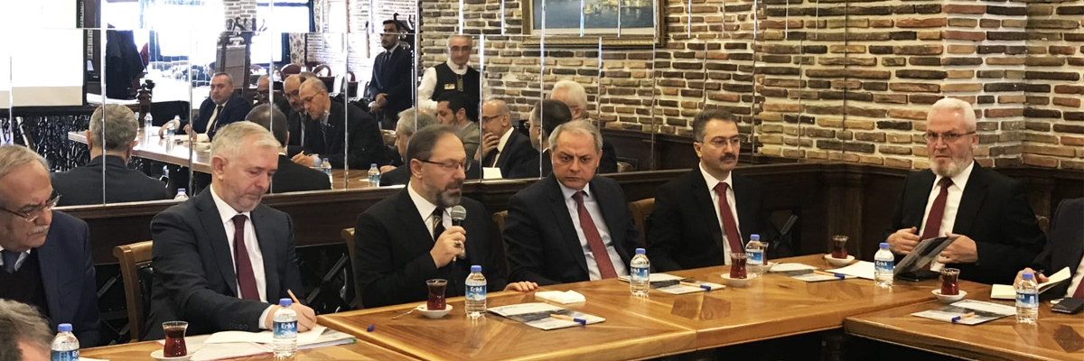 Dekanımız Prof. Dr. Eyüp BAŞ İç Anadolu Bölgesi İlahiyat/İslami İlimler Dekanları ve İl Müftüleri Toplantısı’na Katıldı