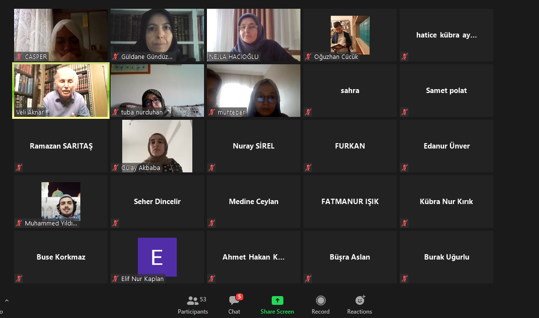 Prof. Dr. Mehmed Said Hatipoğlu Hocamız Fakültemizde 