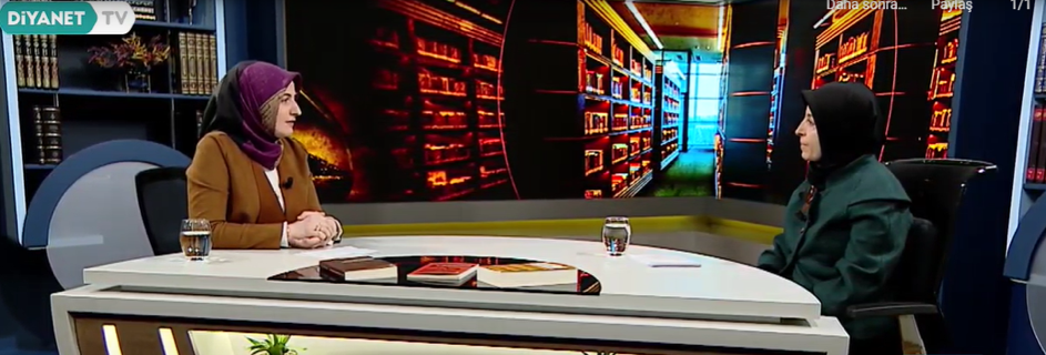 Fakültemiz Öğretim Üyesi Doç. Dr. Güldane Gündüzöz Diyanet TV’ye Konuk Oldu
