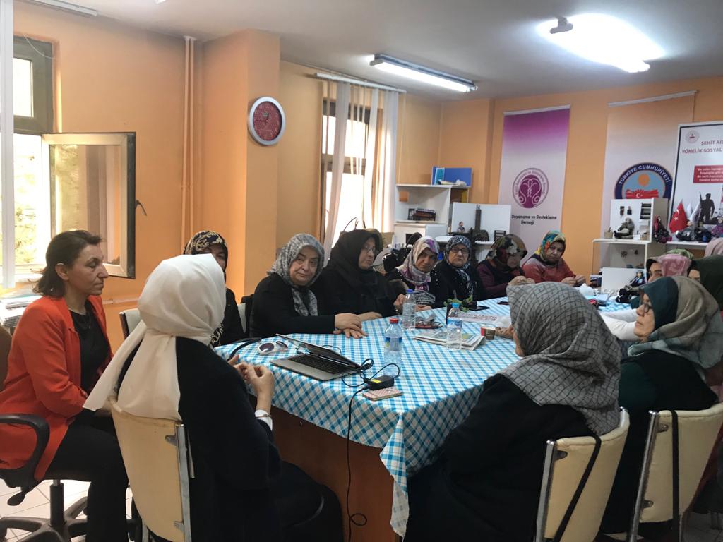 Fakültemiz Dr. Öğretim Üyesi Fatıma Zeynep Belen "Şehit Ailelerine Yönelik Sosyal İçerme Projesi" Kapsamında Bir Sunum Gerçekleştirdi.