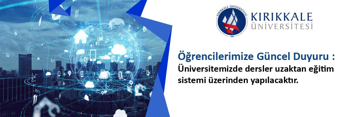 Uzaktan Eğitim Sistemine erişimde sorun yaşayan Fakültemiz Öğrencileri 03183573012  numaralı telefon hattından destek alabilirler. Detaylı bilgi için tıklayınız.