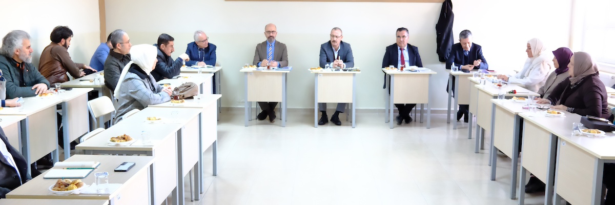 2023-2024 Eğitim Yılı Güz Dönemi Genişletilmiş Akademik Kurul Toplantısı Gerçekleştirildi