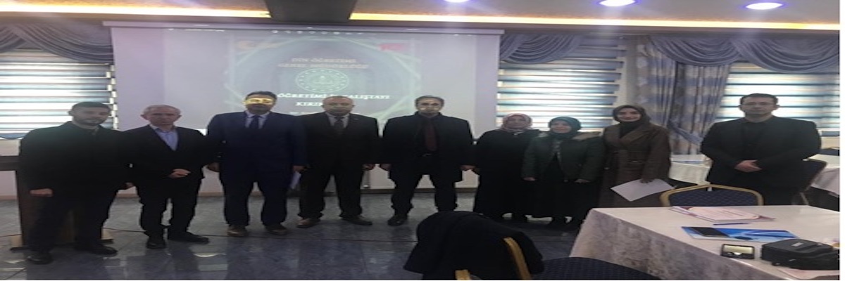 Öğretim Üyelerimiz Türkiye Yüzyılı Din Öğretimi İl Çalıştayı’nda Fakültemizi Temsil Ettiler