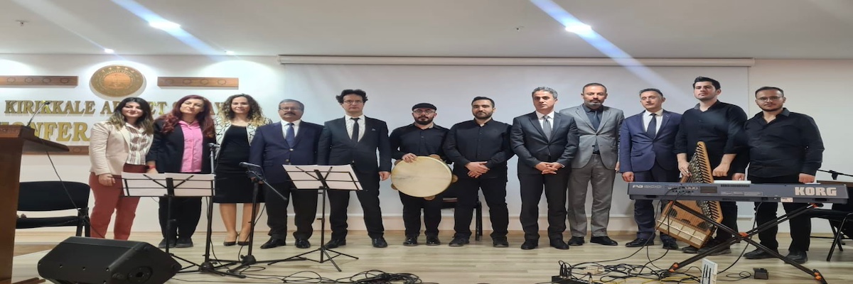 Dini Musiki Araştırma Görevlimiz Enes Bozgeyik ve Ekibi Kırıkkale Adalet Sarayı Davut Poyrazer Konferans Salonu’nda Bir Konser Verdi