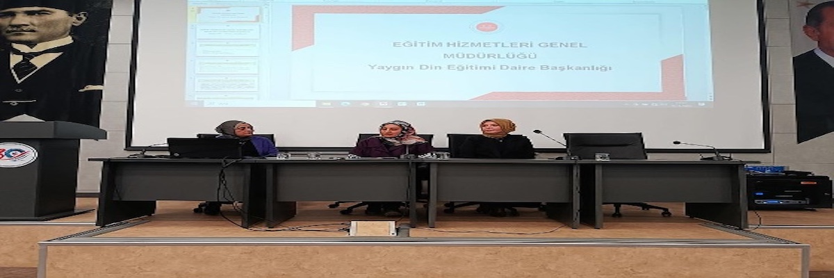 İlahiyat Topluluğumuz Tarafından, “Görme ve İşitme Engellilere Yönelik Din Hizmetleri” Paneli Düzenlendi.