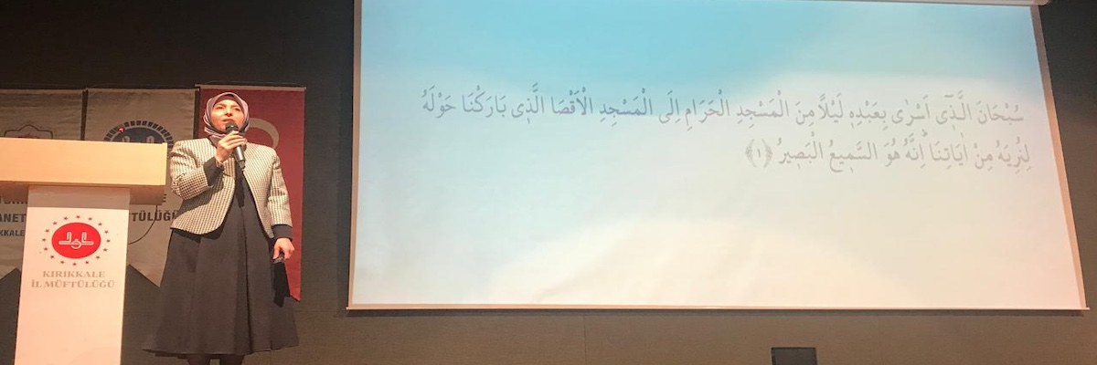 Doç. Dr. Güldane Gündüzöz Hocamız Kırıkkale Müftülüğünde “Savaş, Göç ve Aile” Konulu Bir Konferans Verdi 
