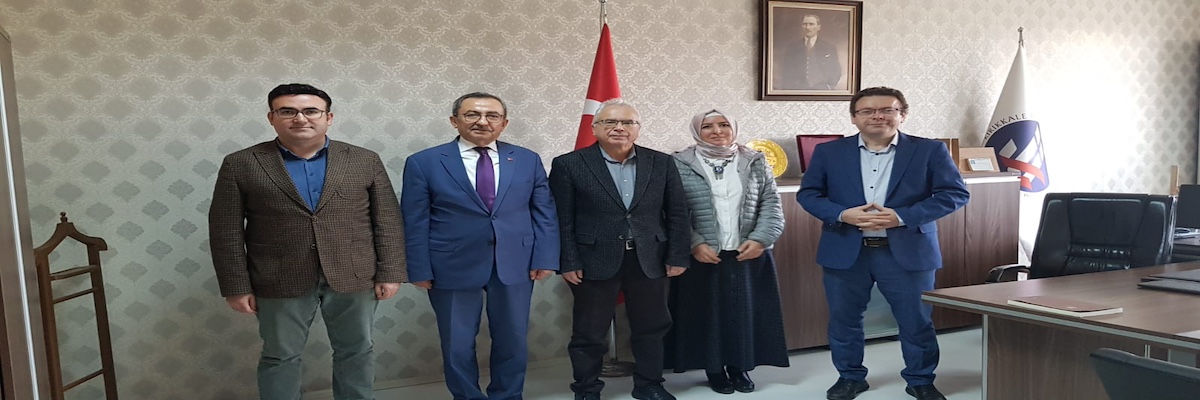 İl Müftüsü Hasan Hayri Yaşar’dan Fakültemize Veda Ziyareti