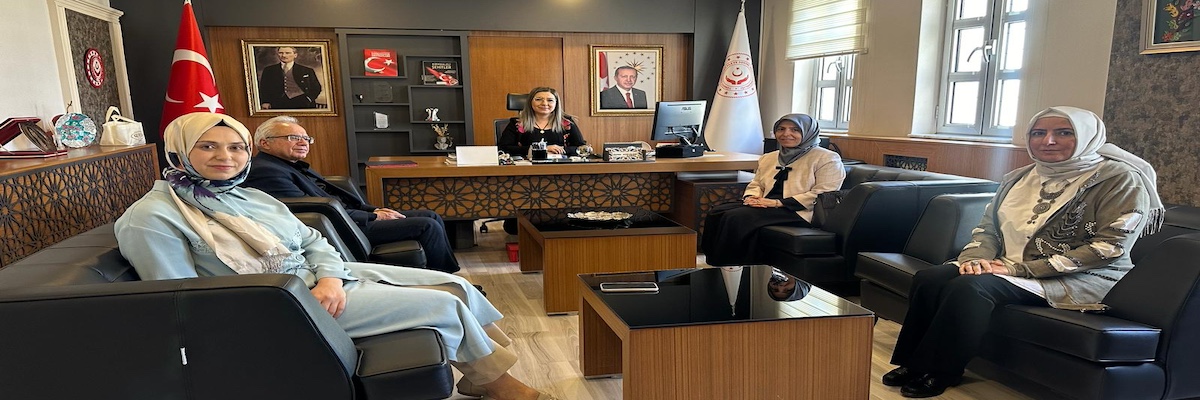 Dekanımız Aile ve Sosyal Hizmetler İl Müdürü Çiğdem Açıkyıldız Kazel’i Ziyaret Etti