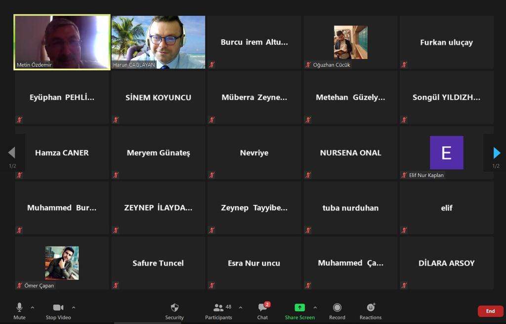 Prof. Dr. Metin ÖZDEMİR Hocamız Fakültemizde