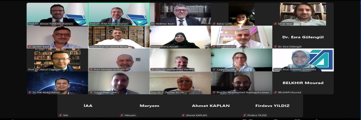 Öğretim Üyelerimiz İAA Akreditasyon Ajansı’nın Uluslararası Rubrik Tabanlı Değerlendirici Eğitimine Katıldı
