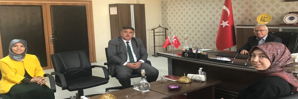 Şehit Bekir Ferhat Kaya İmam Hatip Ortaokulu Müdürü Ahmet Demircan, Fakültemizi Ziyaret Etti