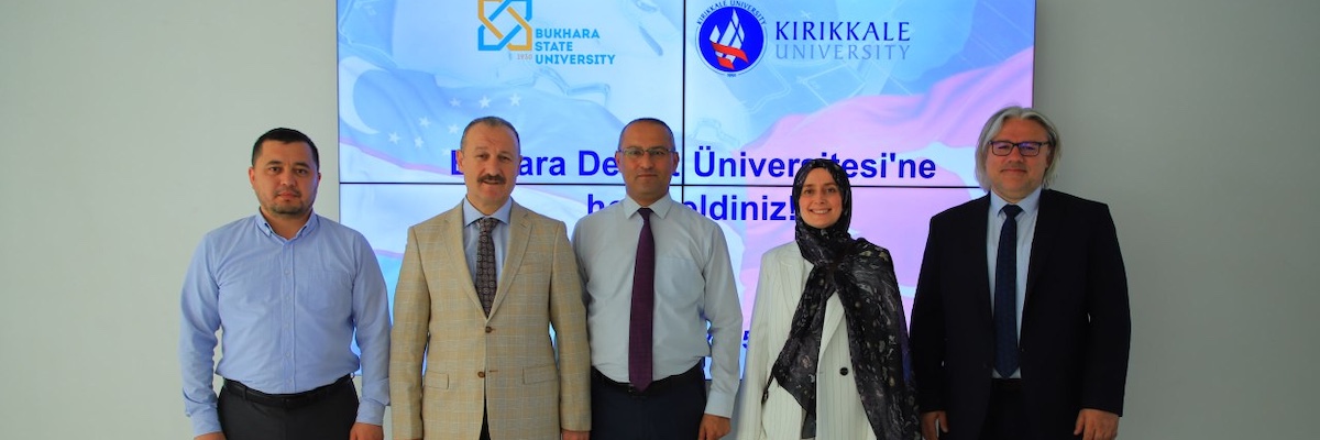 Dr. Öğr. Üyesi Muhammed Koç Hocamız, Rektörümüz Prof. Dr. Ersan Aslan Başkanlığında Gerçekleştirilen Özbekistan Ziyaret Programına Katıldı