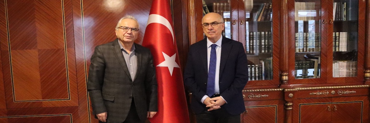 Dekanımız Prof. Dr. Mevlüt Erten  Kırıkkale İl Müftüsü Mustafa Topal’ı Ziyaret Etti