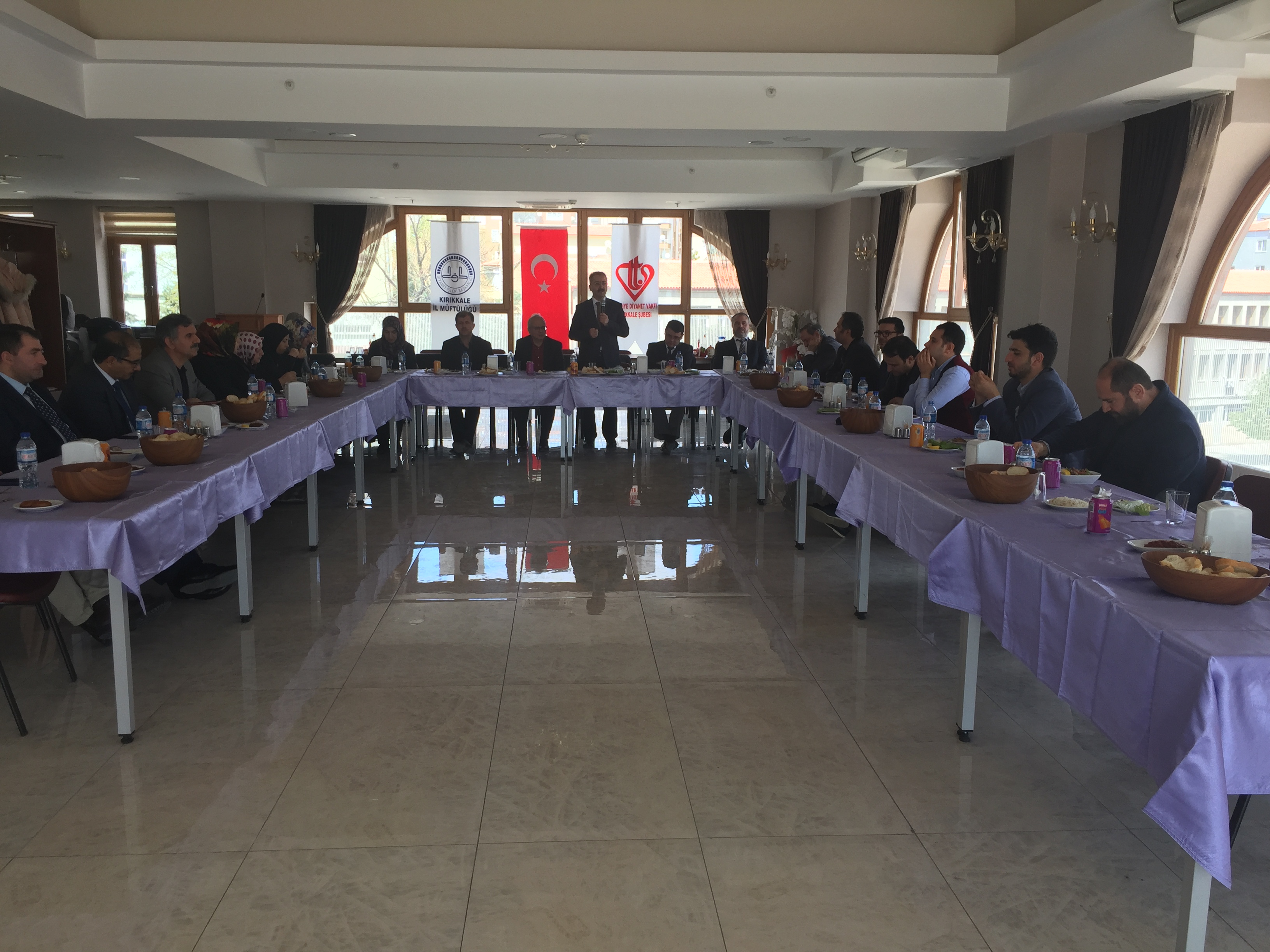 Dekanımız ve Fakültemiz Öğretim Üyeleri Kırıkkale İl Müftülüğü Ramazan Ayı İstişare Toplantısına Katıldı