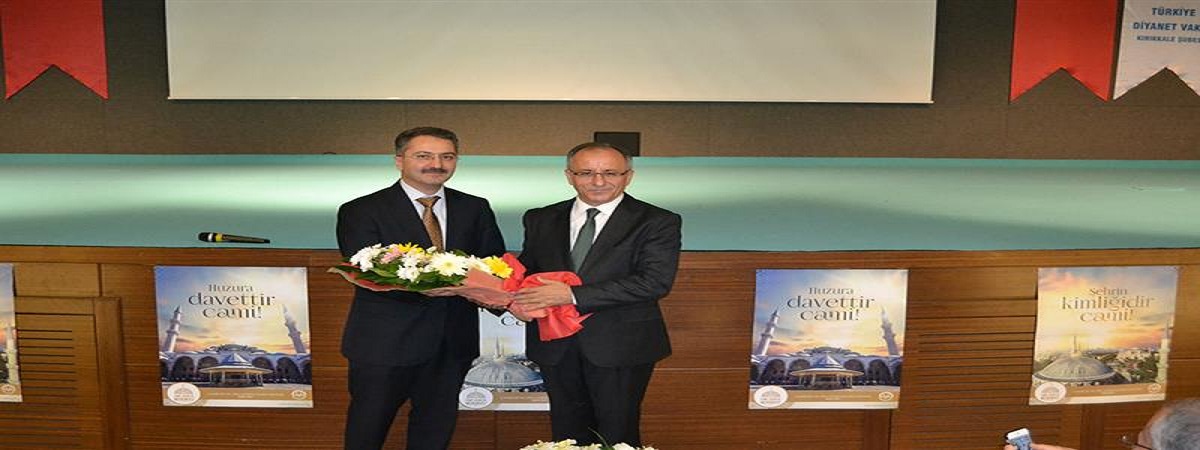 Öğretim Üyemiz Yrd. Doç. Dr. İlhami AYRANCI " Cami, Şehir ve Medeniyet" konulu konferans verdi
