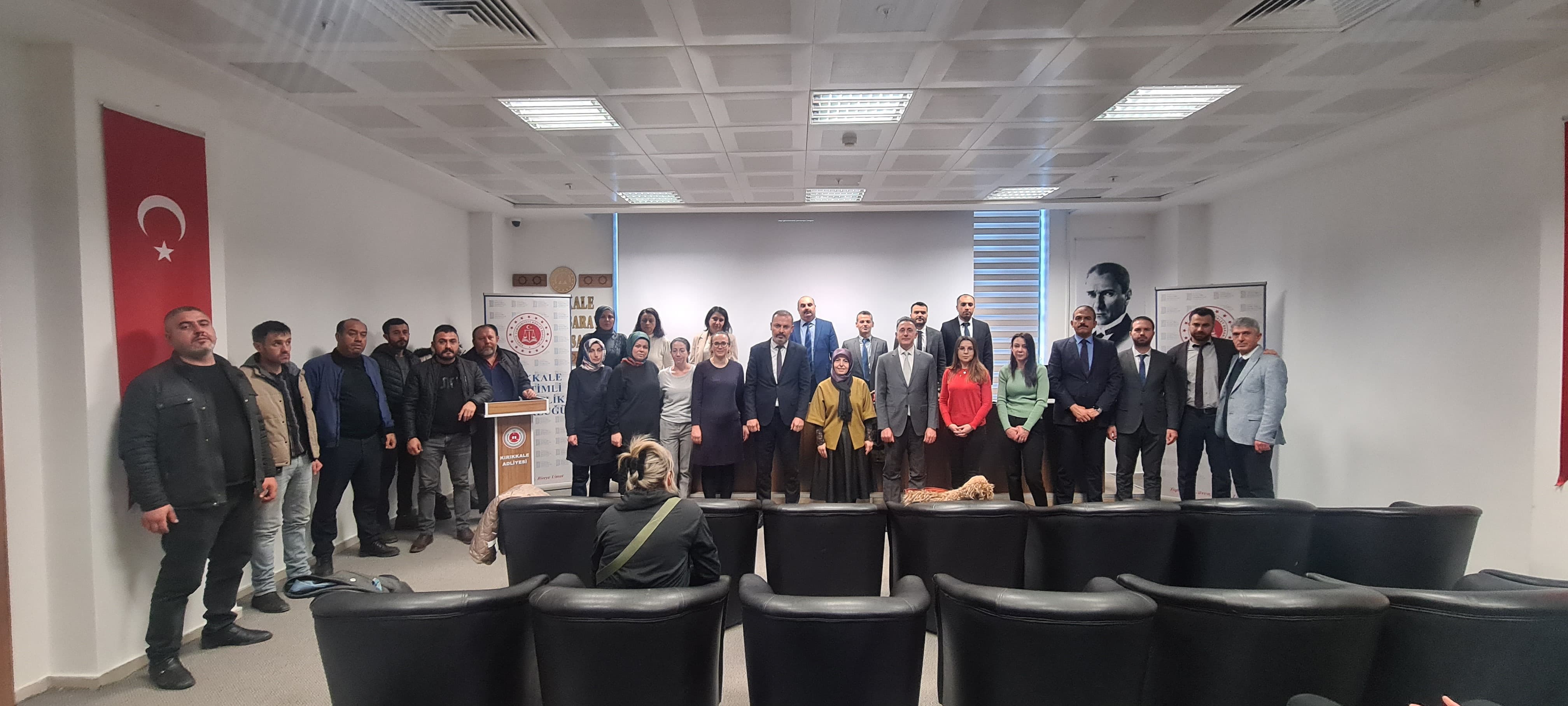 Dekan Yardımcımız Prof. Dr. Güldane Gündüzöz, Kırıkkale Adalet Sarayı’nda “Mevlana ve Aşk” Konulu Konferans Verdi