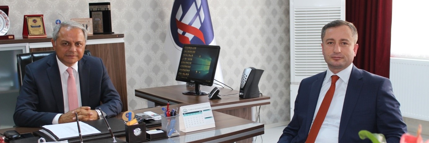 Keskin İlçe Milli Eğitim Müdürü, Sayın Dekanımız Eyüp Baş’ı Ziyaret Etti.