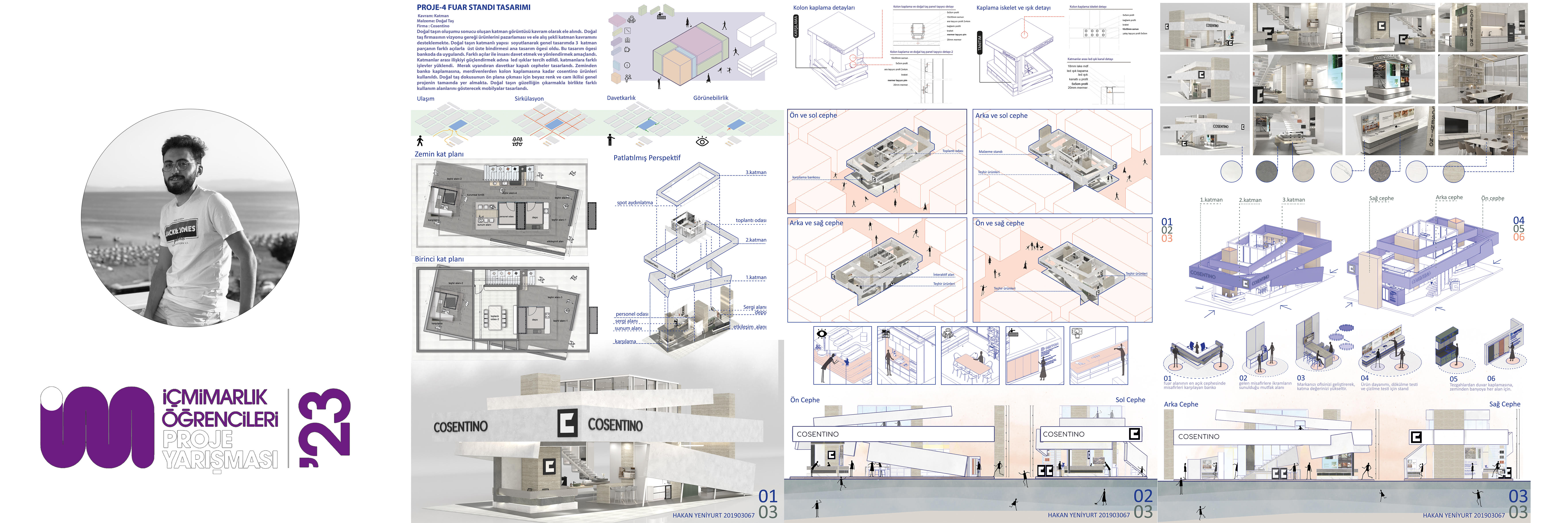 Bölümümüz öğrencisi Hakan YENİYURT İM2023 Yarışmasında 3.Yıl Kategorisinde Mansiyon 