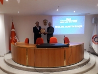 Fakültemiz öğretim üyesi Prof. Dr. Muhittin Eliaçık bilim ödülü aldı.