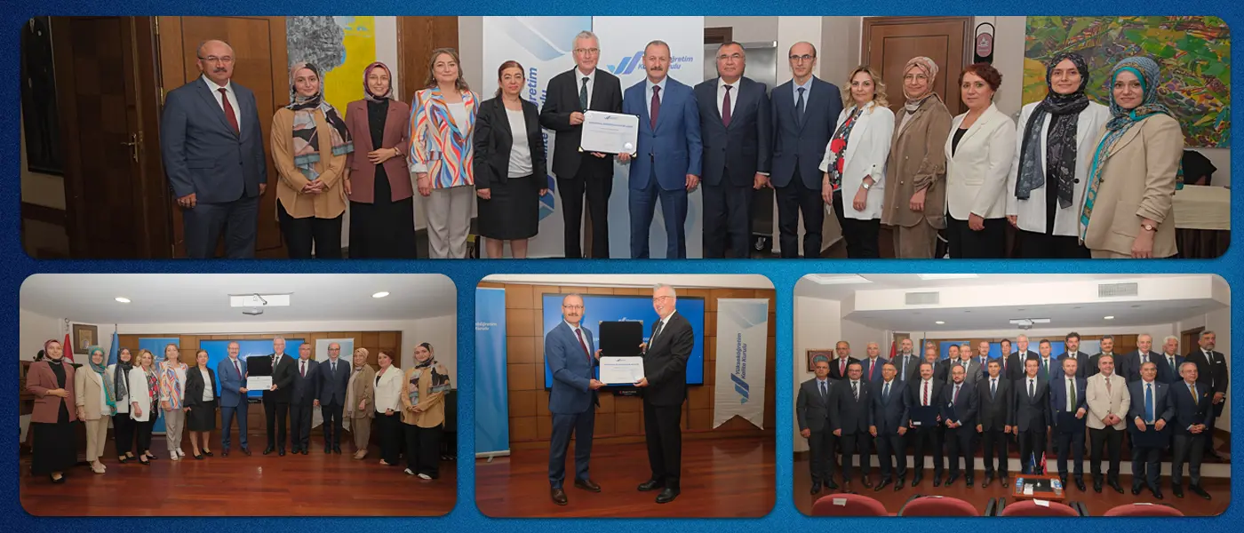 Kurumsal Akreditasyon Belgemiz YÖKAK Tarafından Üniversitemize Verildi