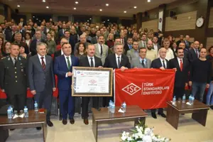 Üniversitemize TS EN ISO 9001:2015 Kalite Yönetim Sistemi Belgesi Verildi