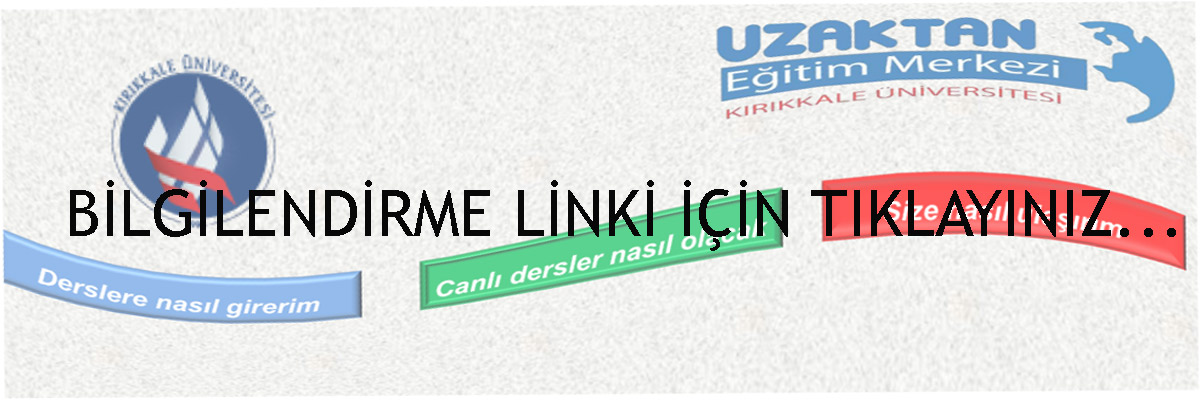 Kuzem Uzaktan Eğitim Sistemi Bilgilendirme