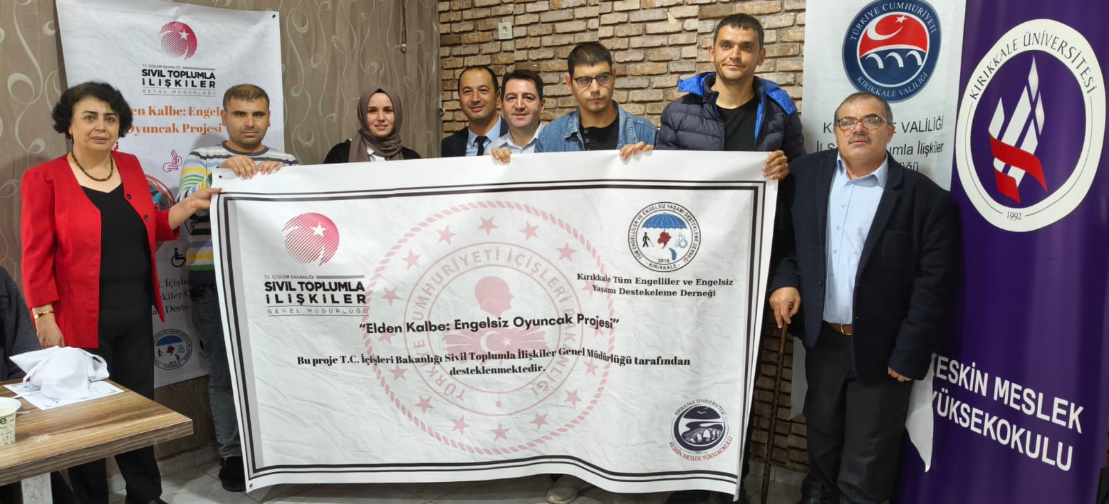 “Elden Kalbe: Engelsiz Oyuncak” Projesi Açılış Töreni Gerçekleştirildi