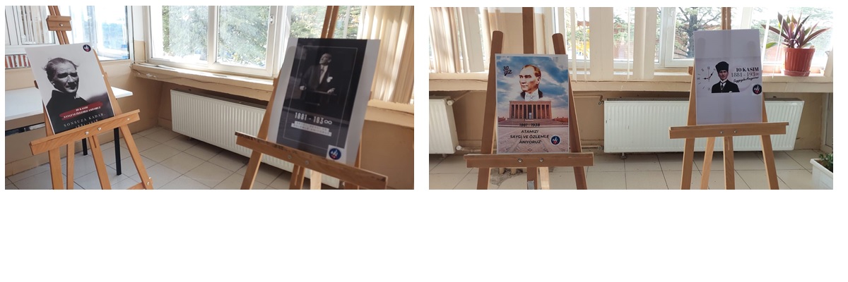 10 Kasım Ata'ya Saygı Afiş Sergisi Gerçekleştirildi