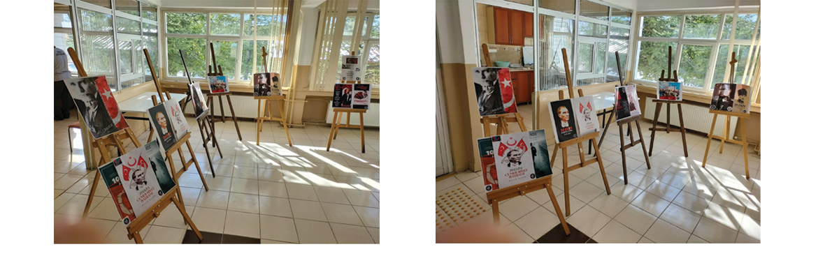 Keskin Meslek Yüksekokulu 29 Ekim Afiş Sergisi Gerçekleştirildi