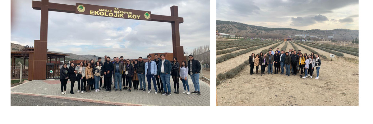 Kırıkkale Üniversitesi Keskin Meslek Yüksekokulu'ndan Ekolojik Köy Gezisi