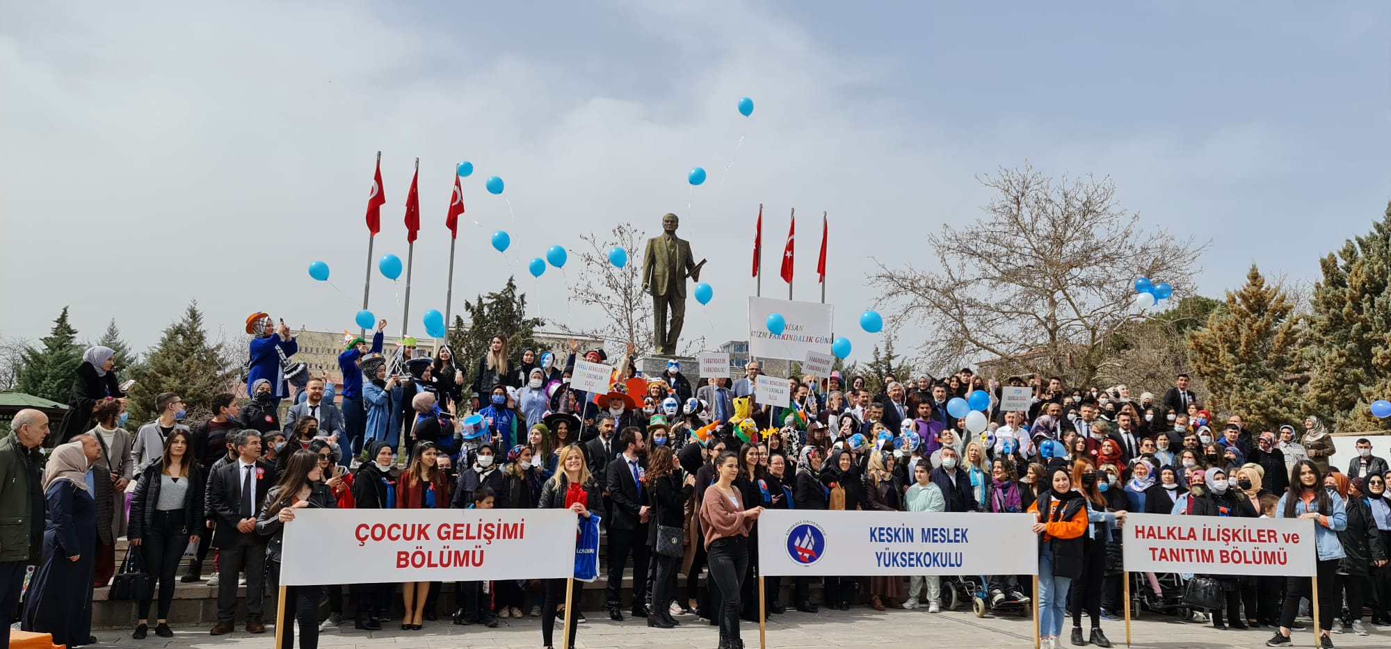 "Otizm Farkındalık Yürüyüşü" Gerçekleştirildi