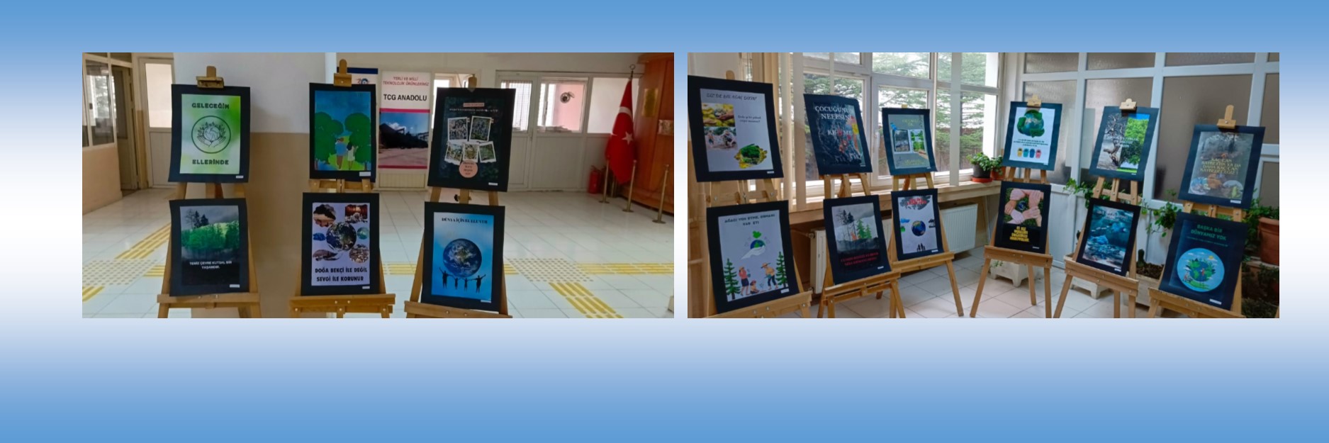 Sürdürülebilir Çevre Temalı Afiş Sergisi Geçekleştirildi