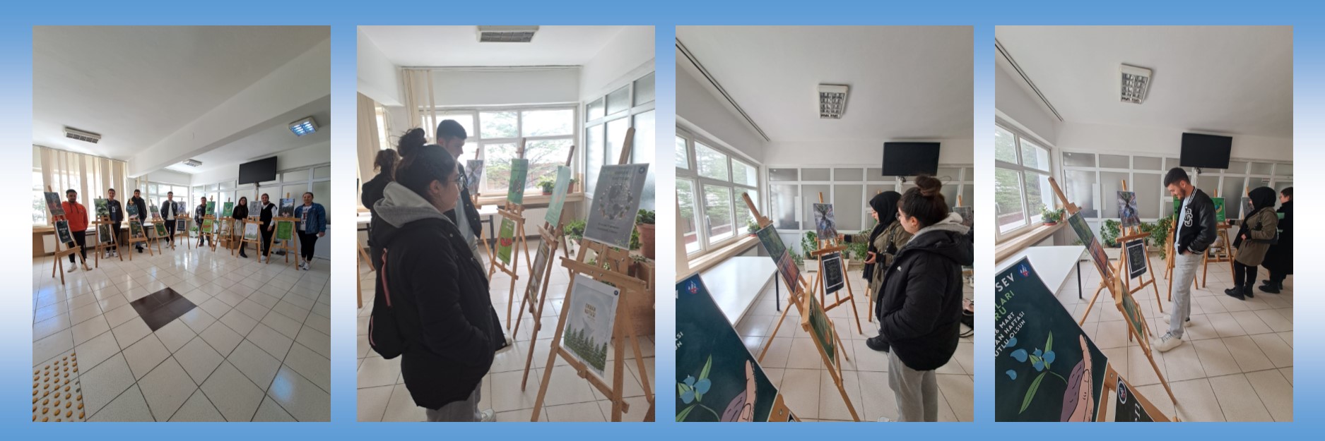 Orman Haftası Afiş Sergisi Düzenlendi