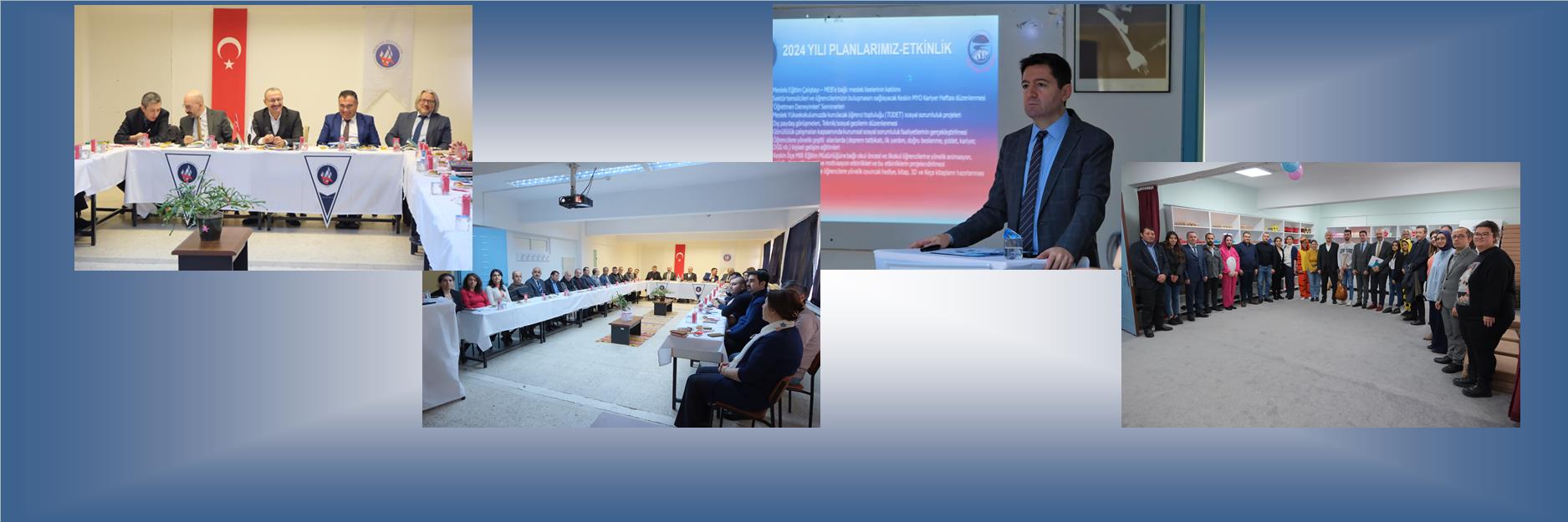 2023 Yılı Akademik Değerlendirme, 2024 yılı Planlama ve Genişletilmiş Akademik Kurul Toplantısı Gerçekleştirildi