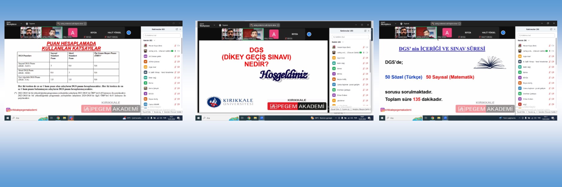 Keskin MYO’da DGS Semineri Verildi