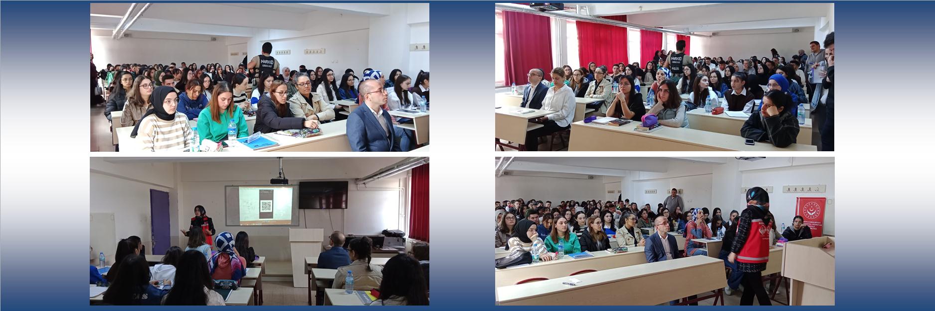 Madde Bağımlılığı Ile Mücadele Semineri Gerçekleştirildi