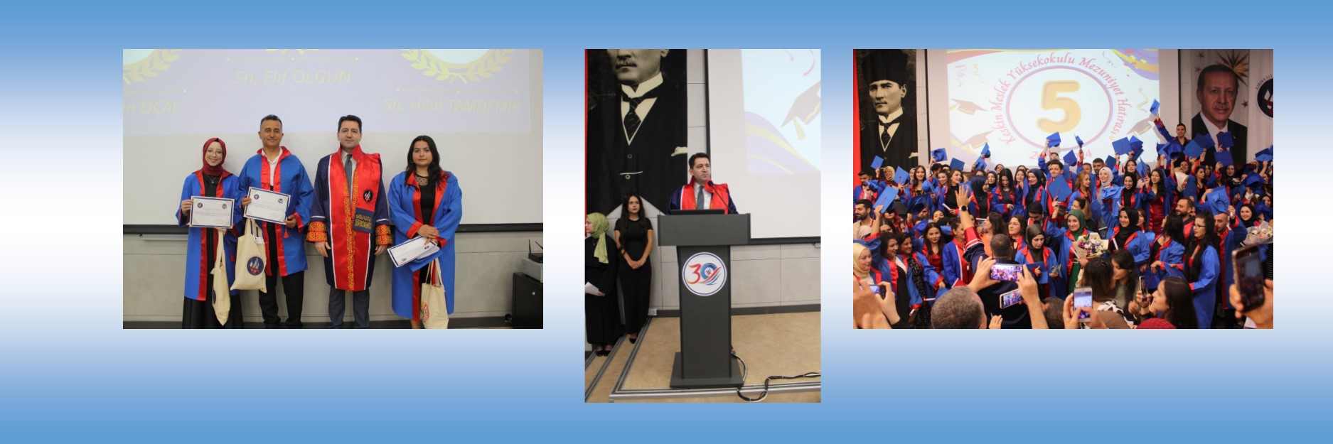 Keskin Meslek Yüksekokulu Mezunlarını Uğurladı