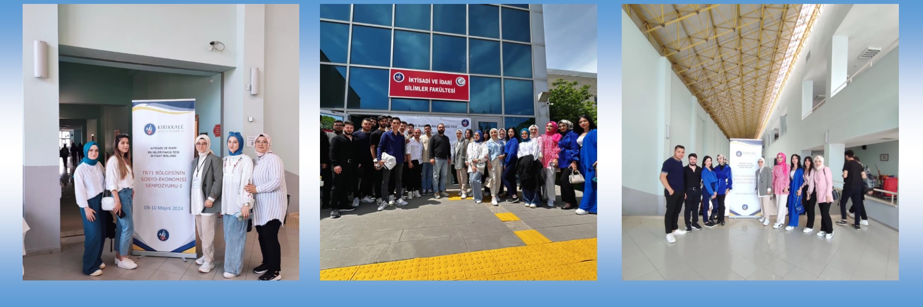 Keskin Meslek Yüksekokulu Akademik Personeli ve Muhasebe ve Vergi Uygulamaları Bölümü Öğrencileri TR71 Bölgesinin Sosyo-Ekonomisi Sempozyumuna Katıldı