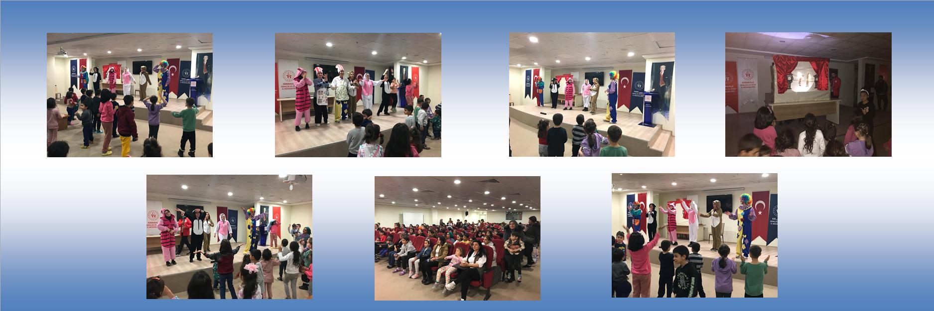 Gezici Animasyon Ekibi Animasyon Gösterisi Gerçekleştirildi