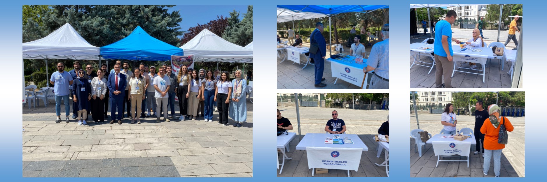 Meslek Yüksekokulumuz Tanıtım Günlerinde Öğrenciler İle Bir Araya Geldi