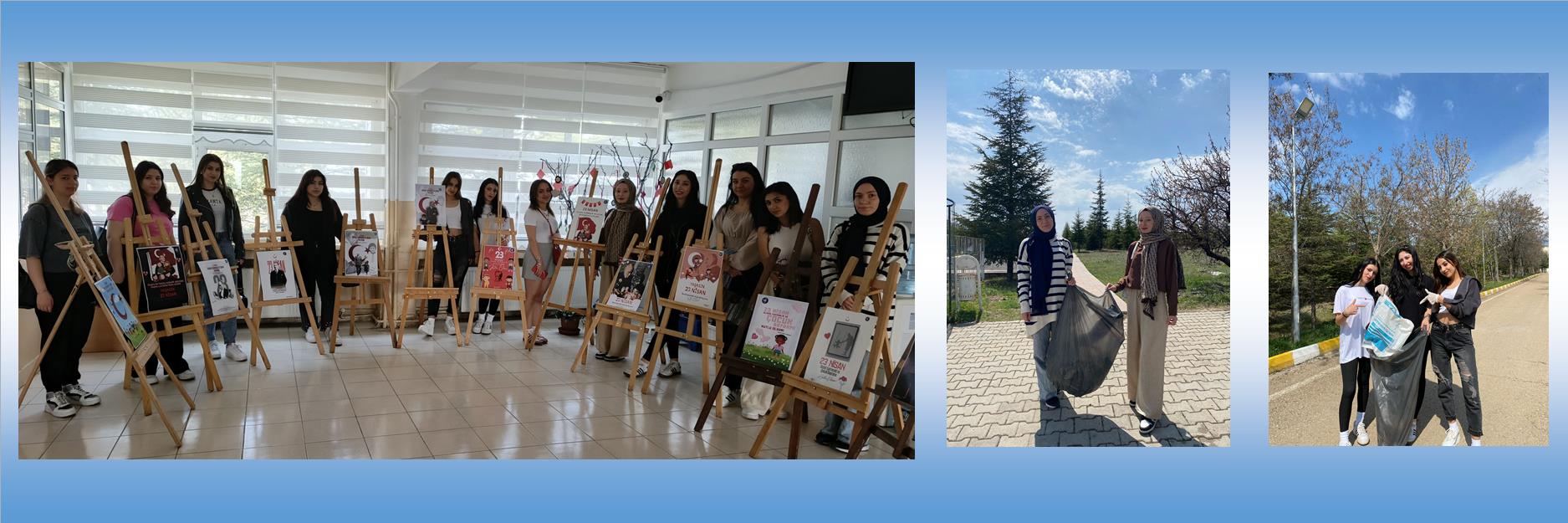 Keskin MYO Halkla İlişkiler Öğrencilerinden 23 Nisan’a Özel İki Anlamlı Çalışma
