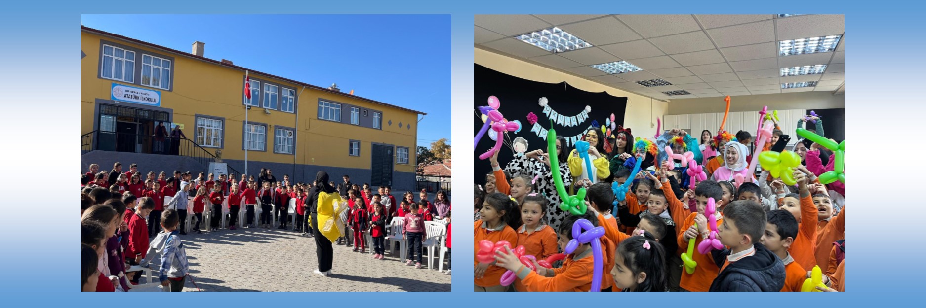 Keskin Meslek Yüksekokulu'ndan "Gezici Animasyon Ekibi" Etkinliği