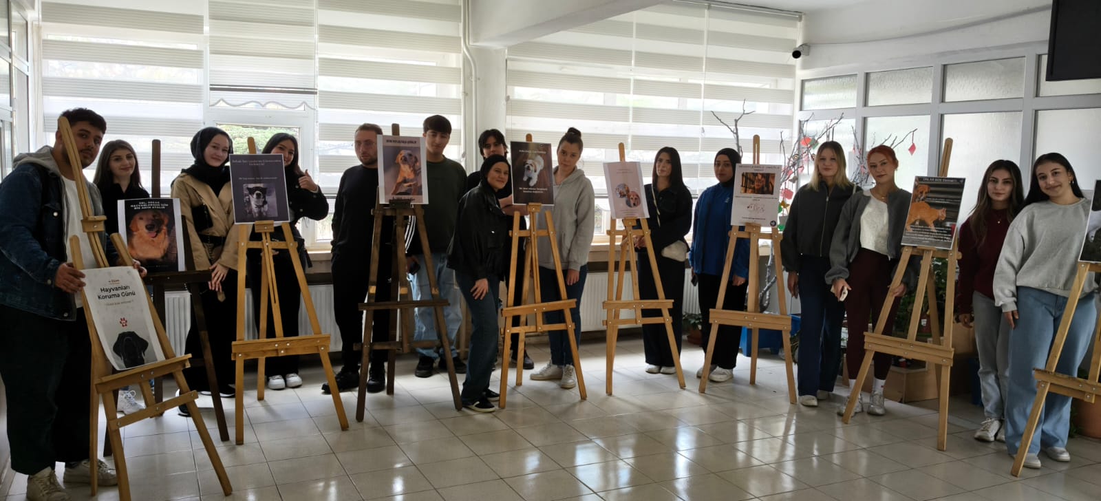 Keskin MYO Öğrencilerinden Sokak Hayvanları İçin Anlamlı Proje