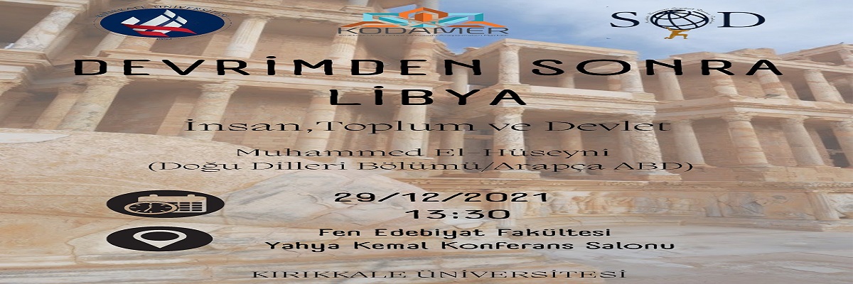 Devrimden Sonra Libya: İnsan, Devlet ve Toplum” Konferansı