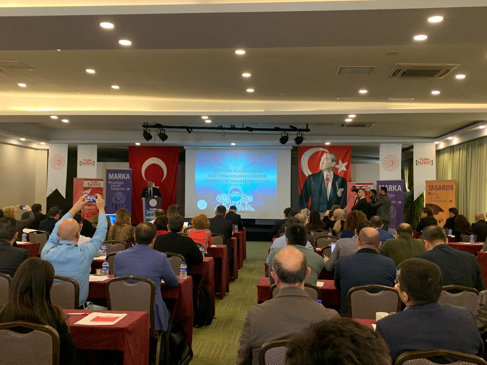 Türk Patent Kurumu - Bilgi ve Doküman Birim Temsilcileri Sınai Mülkiyet Hakları Eğitim Semineri